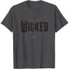 imageWicked Movie Logo Glinda Upland TShirtDark Heather Grey