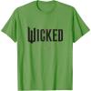 imageWicked Movie Logo Glinda Upland TShirtGrass Green