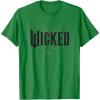 imageWicked Movie Logo Glinda Upland TShirtKelly Green