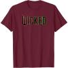 imageWicked Pink And Green Logo TShirtBurgundy