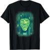 imageWicked Wizard Face Emerald City TShirtBlack