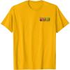 imageWicked for Good Glinda Bubble Poster Front ampamp Back TShirtGolden Yellow