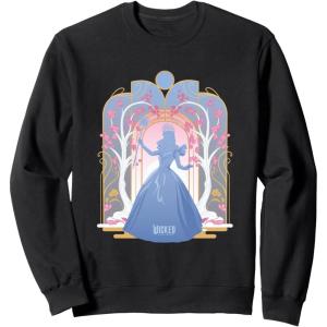 imageWicked For Good Glinda Silhouette in Blue SweatshirtBlack