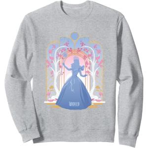 imageWicked For Good Glinda Silhouette in Blue SweatshirtHeather Grey