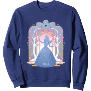 imageWicked For Good Glinda Silhouette in Blue SweatshirtNavy Blue