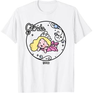 imageWicked Glinda Daydreaming Playful Cartoon Style TShirtWhite