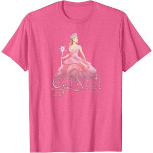 imageWicked Glinda Elegant Pose TShirtPink Heather