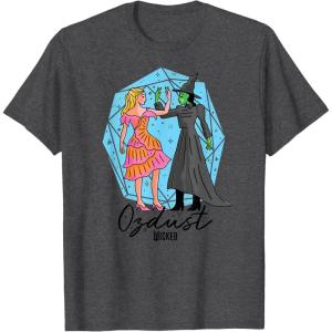 imageWicked Glinda ampamp Elphaba Ozdust TShirtDark Heather Grey