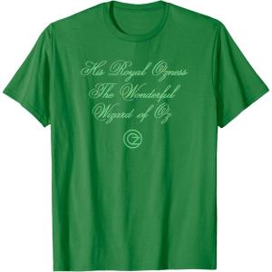 imageWicked His Royal Ozness The Wizard Front And Back TShirtKelly Green