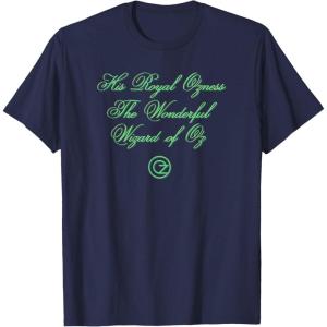 imageWicked His Royal Ozness The Wizard Front And Back TShirtNavy Blue
