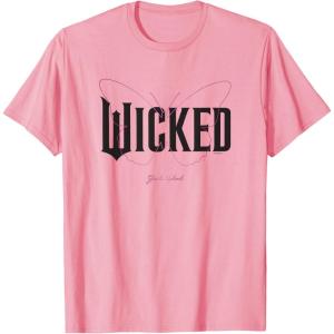 imageWicked Movie Logo Glinda Upland TShirtPink