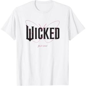 imageWicked Movie Logo Glinda Upland TShirtWhite