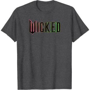 imageWicked Pink And Green Logo TShirtDark Heather Grey