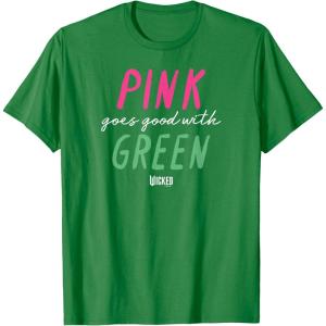 imageWicked Pink Goes Good With Green TShirtKelly Green