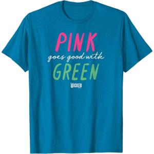 imageWicked Pink Goes Good With Green TShirtSapphire Blue