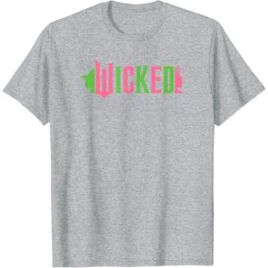 imageWicked Pink ampamp Green TShirtHeather Grey