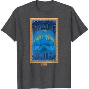 imageWicked Welcome To Shiz TShirtDark Heather Grey