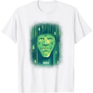 imageWicked Wizard Face Emerald City TShirtWhite