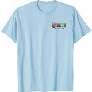 imageWicked for Good Glinda Bubble Poster Front ampamp Back TShirtBaby Blue