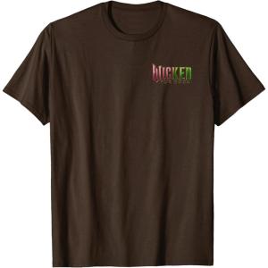 imageWicked for Good Glinda Bubble Poster Front ampamp Back TShirtBrown