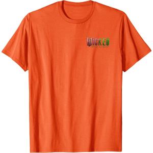 imageWicked for Good Glinda Bubble Poster Front ampamp Back TShirtOrange