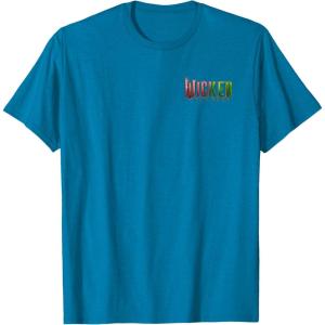 imageWicked for Good Glinda Bubble Poster Front ampamp Back TShirtSapphire Blue