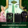 imageFUL Wicked 225 Inch CarryOn Luggage Hardshell Rolling Suitcase with Spinner Wheels Black