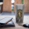 imageWicked Elphaba Thropp Floral Silhouette Stainless Steel Insulated TumblerBrushed Steel