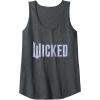 imageWicked For Good Bubble Shimmer Logo Tank TopDark Heather Grey