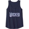 imageWicked For Good Bubble Shimmer Logo Tank TopNavy Blue