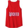 imageWicked For Good Bubble Shimmer Logo Tank TopRed