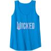imageWicked For Good Bubble Shimmer Logo Tank TopSapphire Blue