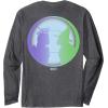 imageWicked For Good Face to Face Front ampamp Back Long Sleeve TShirtDark Heather Grey