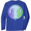 imageWicked For Good Face to Face Front ampamp Back Long Sleeve TShirtRoyal Blue