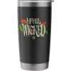 imageWicked For Good I Feel Wicked Stainless Steel Insulated TumblerBlack