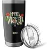 imageWicked For Good I Feel Wicked Stainless Steel Insulated TumblerBlack