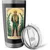 imageWicked For Good Made of Straw Stainless Steel Insulated TumblerBlack