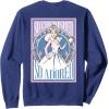imageWicked For Good We Believe in Glinda Front ampamp Black SweatshirtNavy Blue