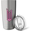 imageWicked Logo Glinda Daydreaming Playful Cartoon Style Stainless Steel Insulated TumblerBrushed Steel