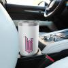 imageWicked Logo Glinda Daydreaming Playful Cartoon Style Stainless Steel Insulated TumblerWhite