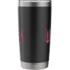 imageWicked Movie Logo Glinda Pink And Gold Stainless Steel Insulated TumblerBlack