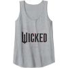 imageWicked Movie Logo Glinda Upland Tank TopHeather Grey