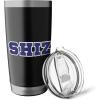 imageWicked Shiz University Basic Stainless Steel Insulated TumblerBlack