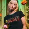 imageWomens Elphaba Wicked Logo Baby TeeBlack