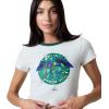 imageWomens Set The Monkeys Free Baby TeeGrey