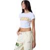 imageWomens Wicked Brick Road Logo Baby TeeWhite