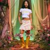 imageWomens Wicked Brick Road Logo Baby TeeWhite