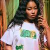 imageWomens Wicked Collage Oversized TeeWhite