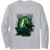 imageWicked For Good Elphaba Twirl in the Forest Long Sleeve TShirtHeather Grey