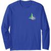 imageWicked For Good Face to Face Front ampamp Back Long Sleeve TShirtRoyal Blue